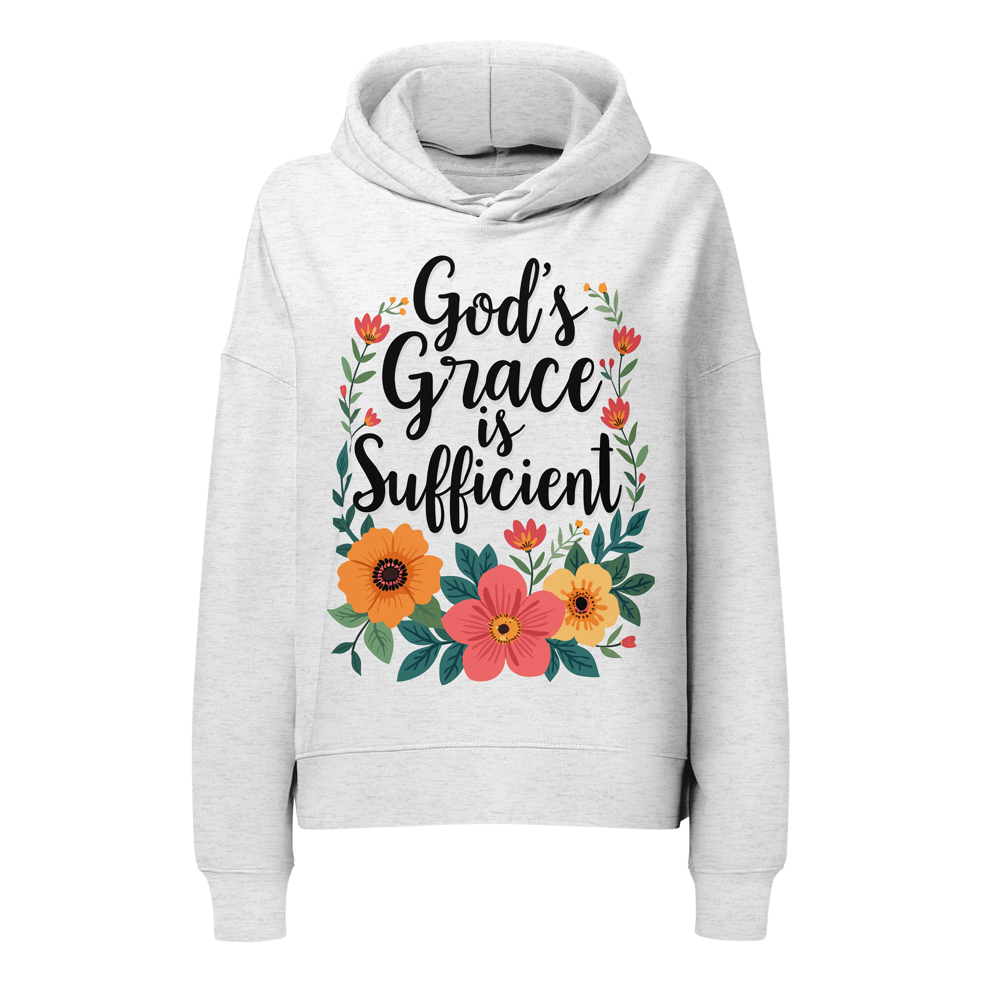 God's Grace Is Sufficient Women's Organic Hoodie product image (1)