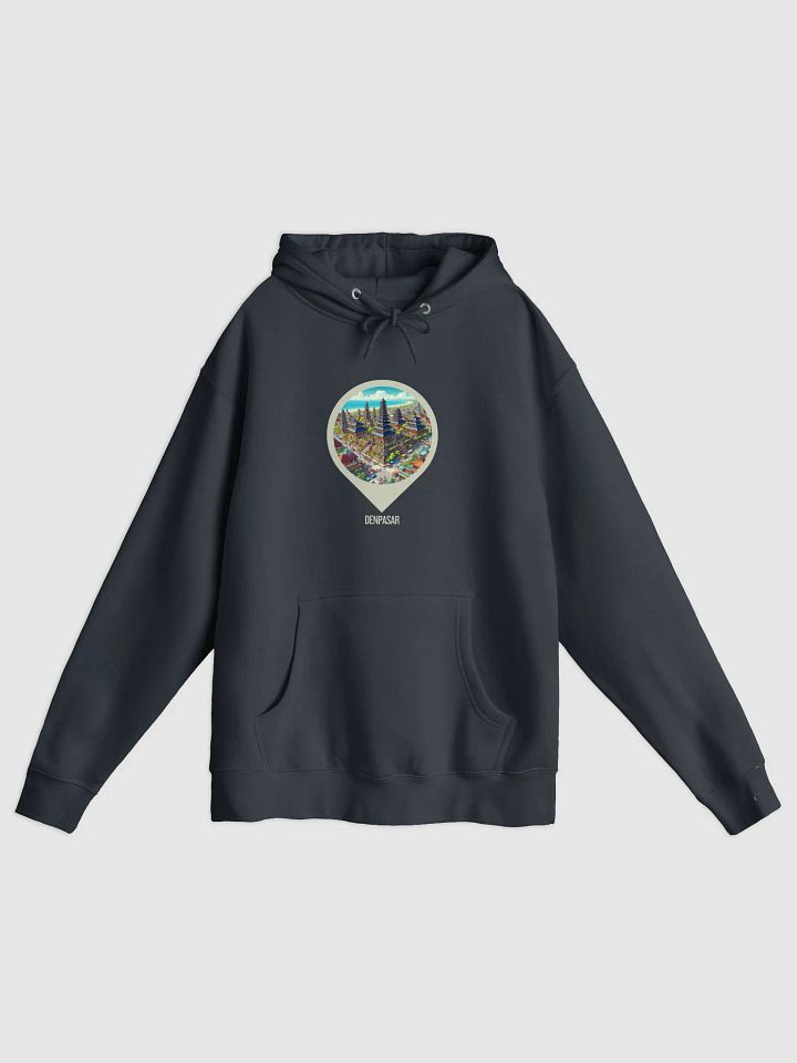 Tropical Temple Dreams Hoodie | AI Design: Denpasar – Bali's Herz product image (2)