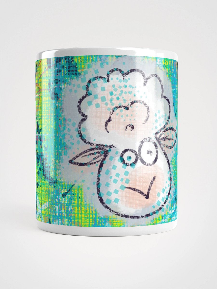 Whimsical Hand Drawn Cartoon Sheep Mug product image (1)