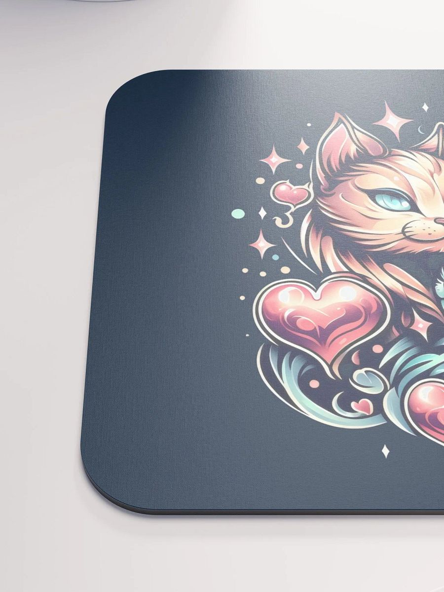 Feline Magic Love Mouse Pad product image (7)