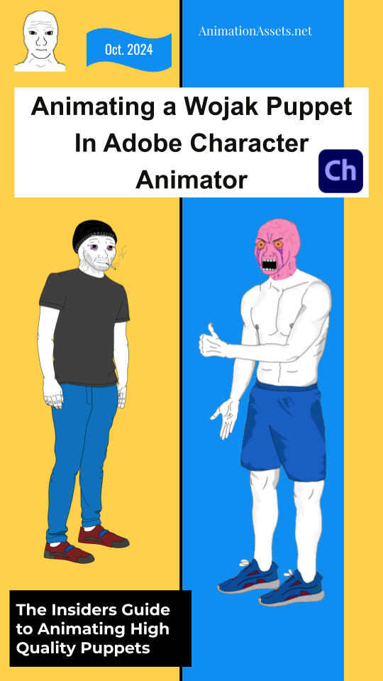 Animating a Wojak Puppet In Adobe Character Animator