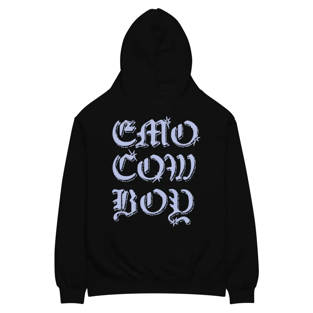 Emo Cowboy Black Comfy Hoodie product image (5)