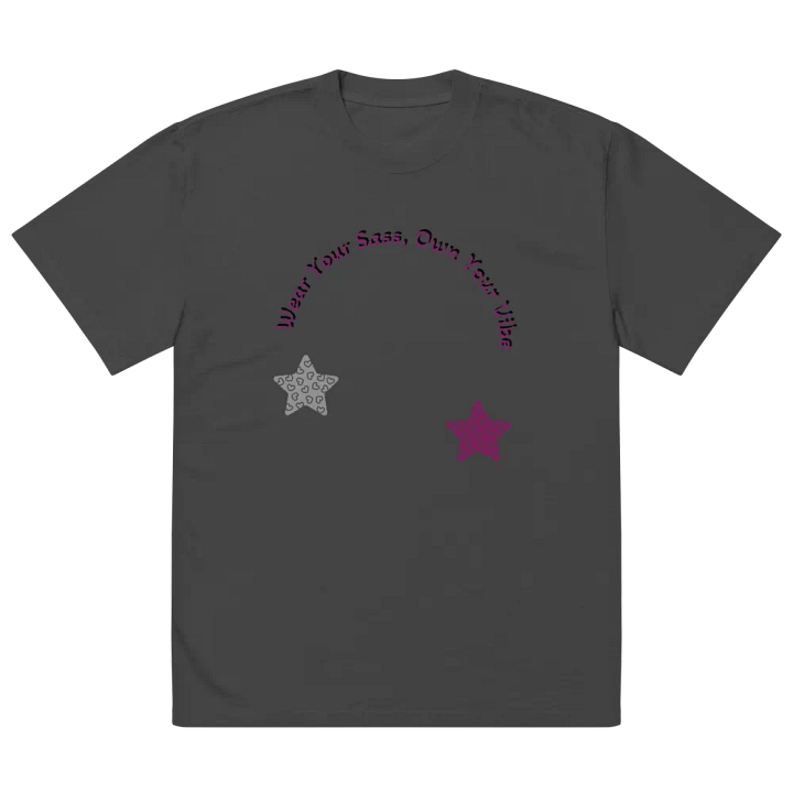Sassy Vibes Oversized Tee product image (5)