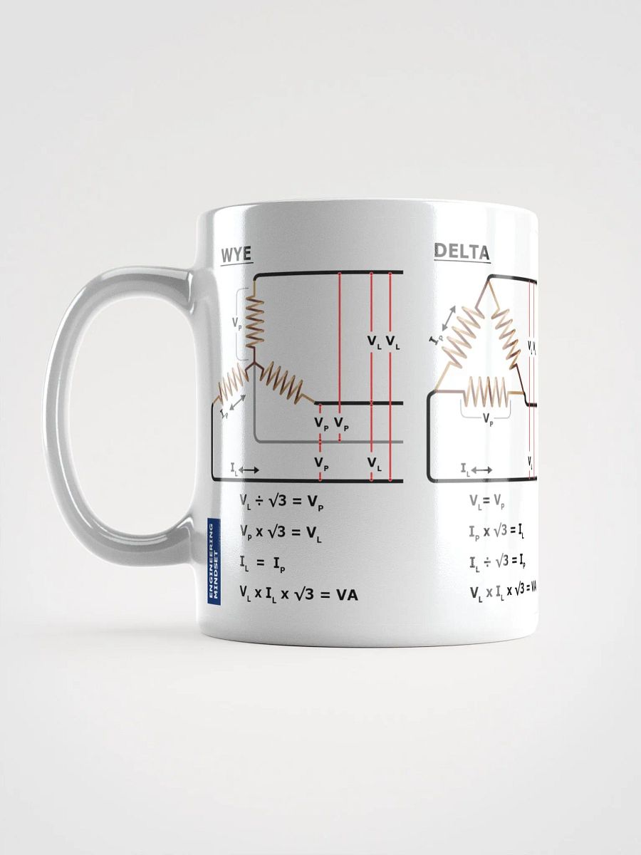 3 Phase Transformer Mug - White product image (17)