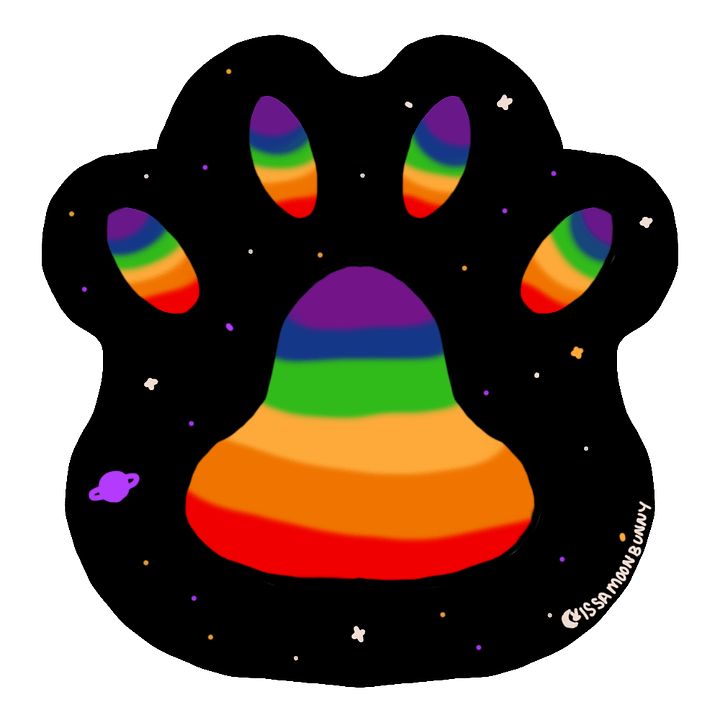 Paw-some Pride PNG product image (1)