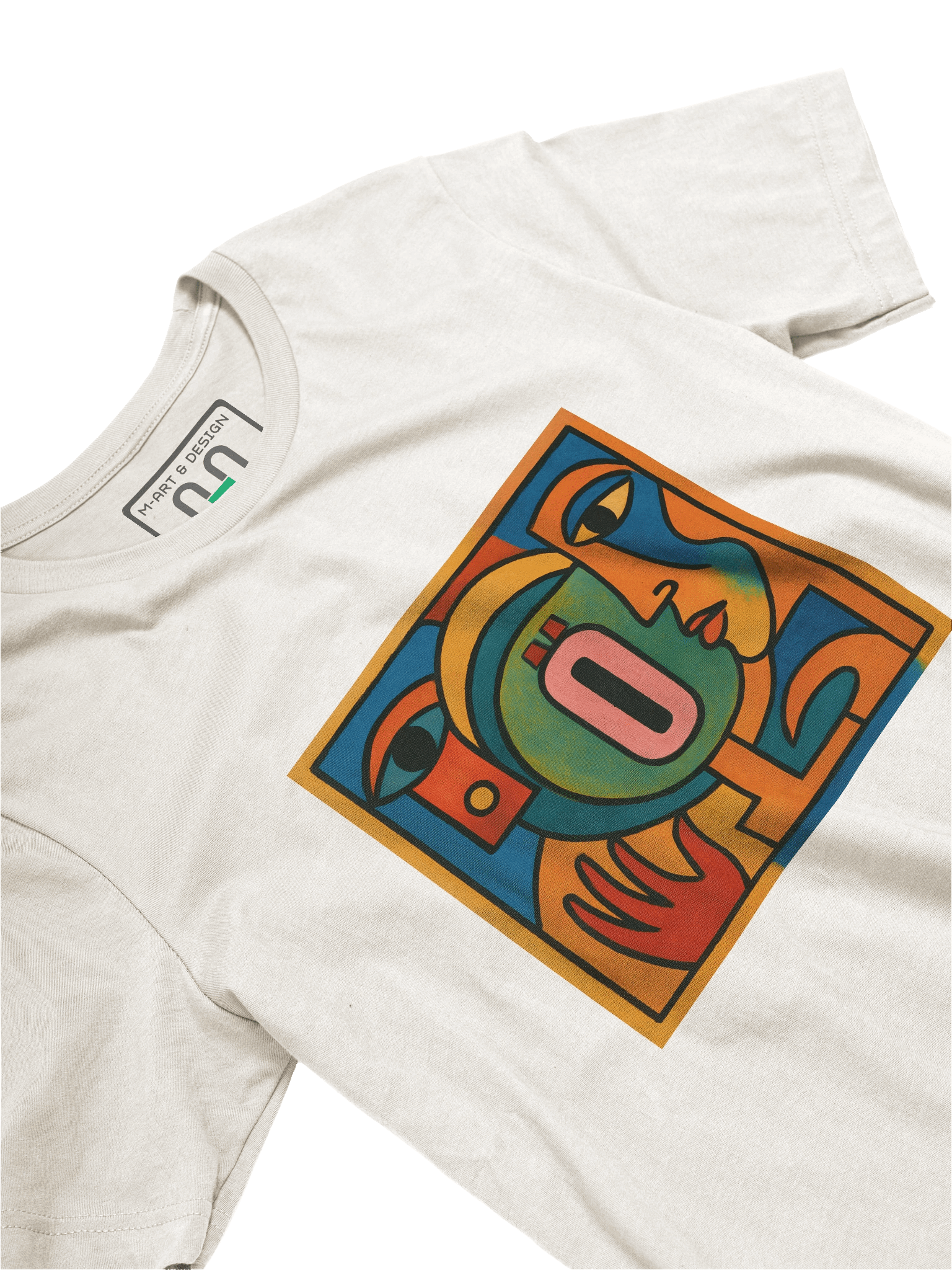 Överthink Tee, Picasso-Inspired Abstraction - M-Art & Design product image (25)