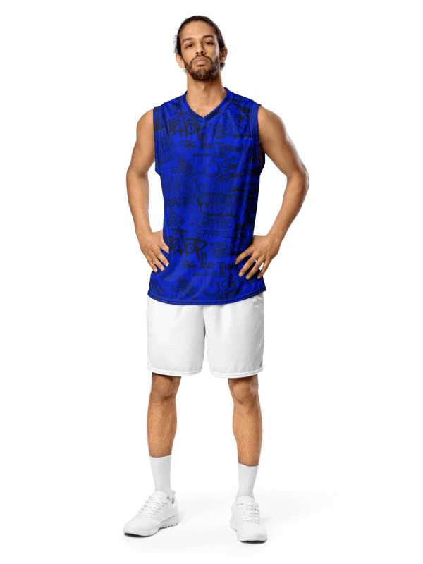 Urban Vibes Graffiti Basketball Jersey product image (1)