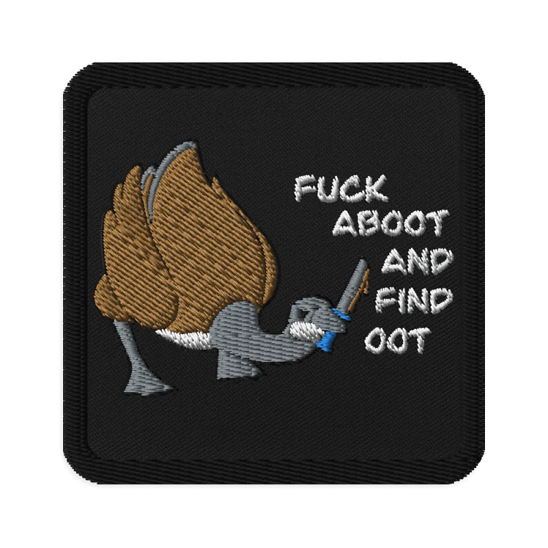 Fearless Canada Goose Patch