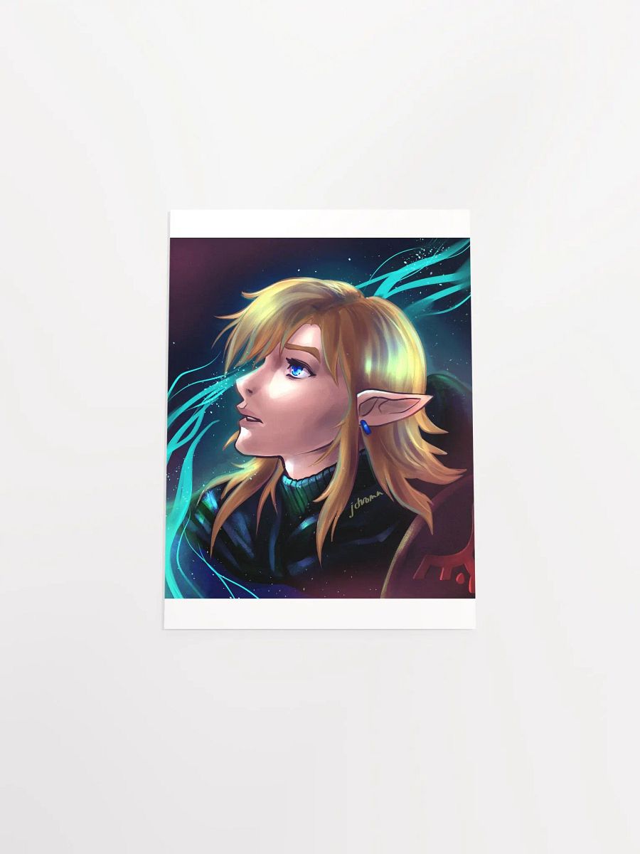 Tears of the Hero - Video Game Fanart Poster 5x7 - Art by CosmicChroma product image (4)