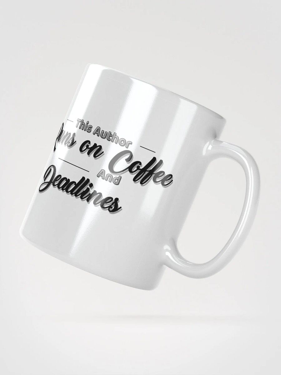 Runs on Coffee & Deadlines – Author Mug in 3 Sizes product image (6)