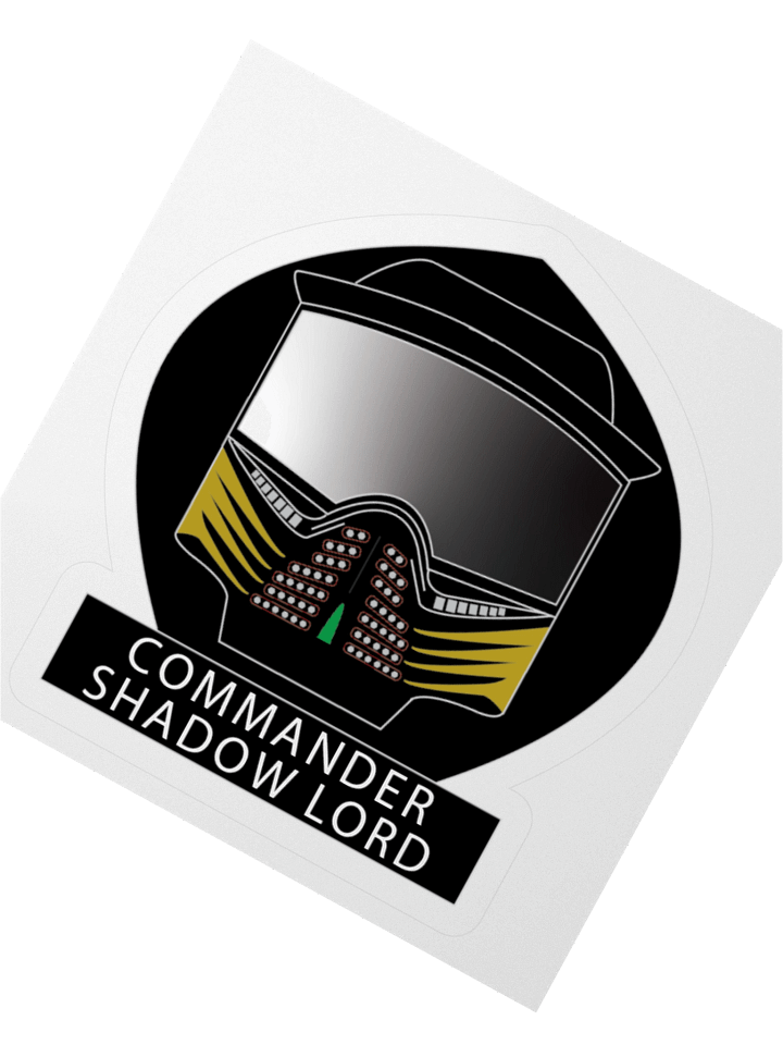 Commander Shadow Lord Logo Sticker product image (7)