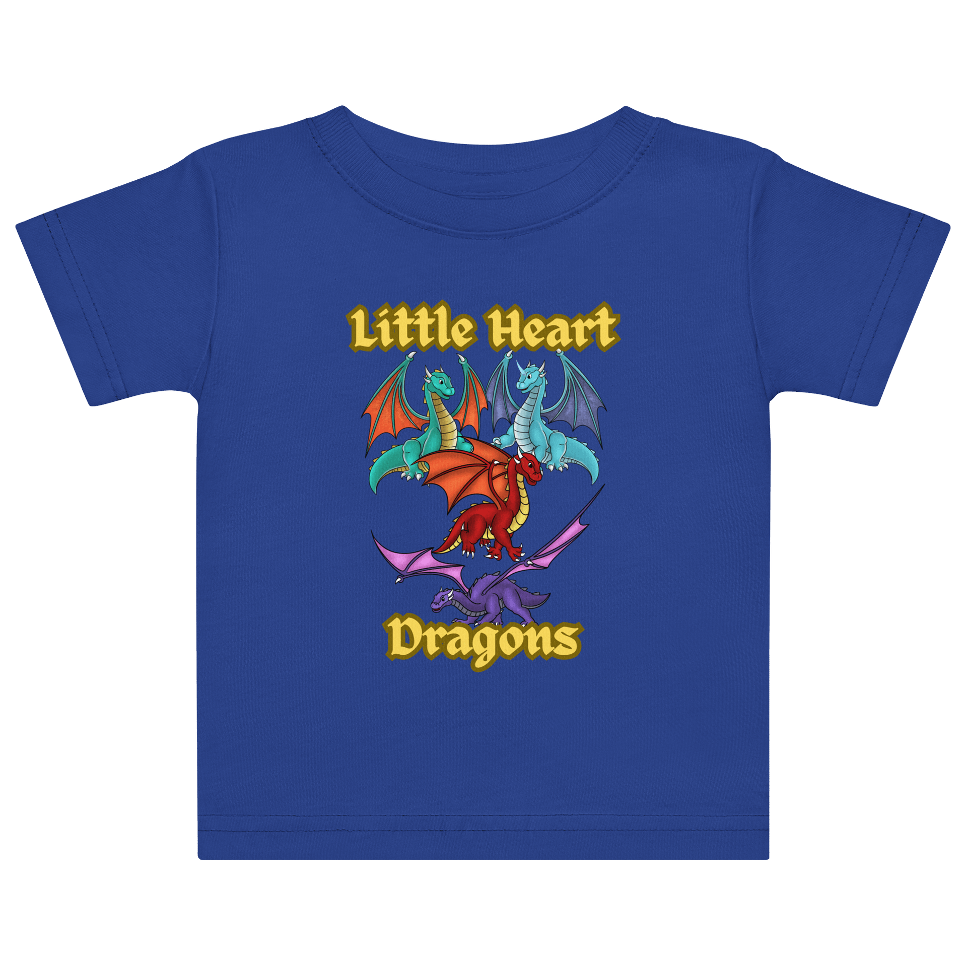 Little Heart Dragons Baby Jersey T-Shirt product image (9)