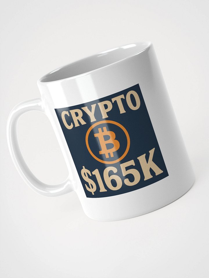 Crypto $165K BTC – Bitcoin Prediction Coffee Mug product image (2)