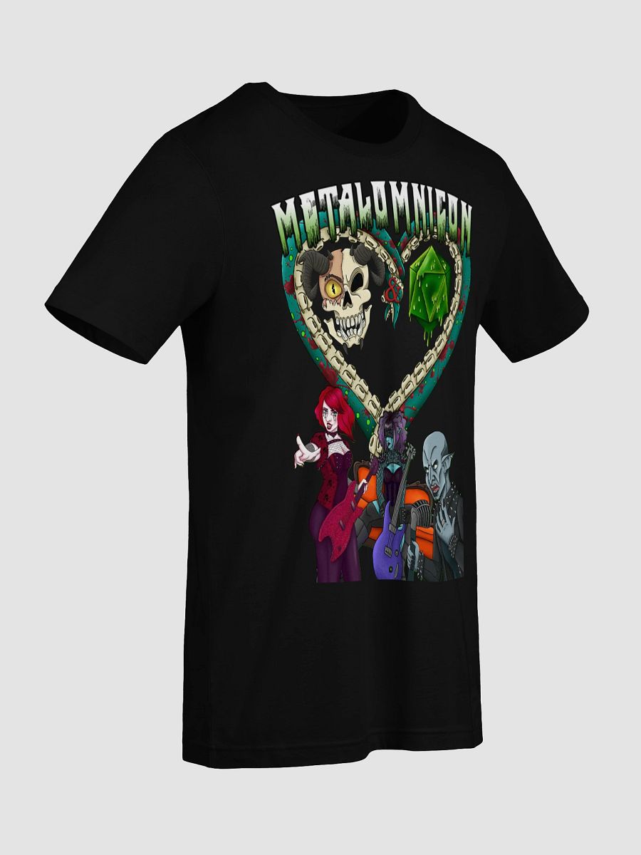 METALOMNICON – Heavy Metal Heart Tee product image (70)