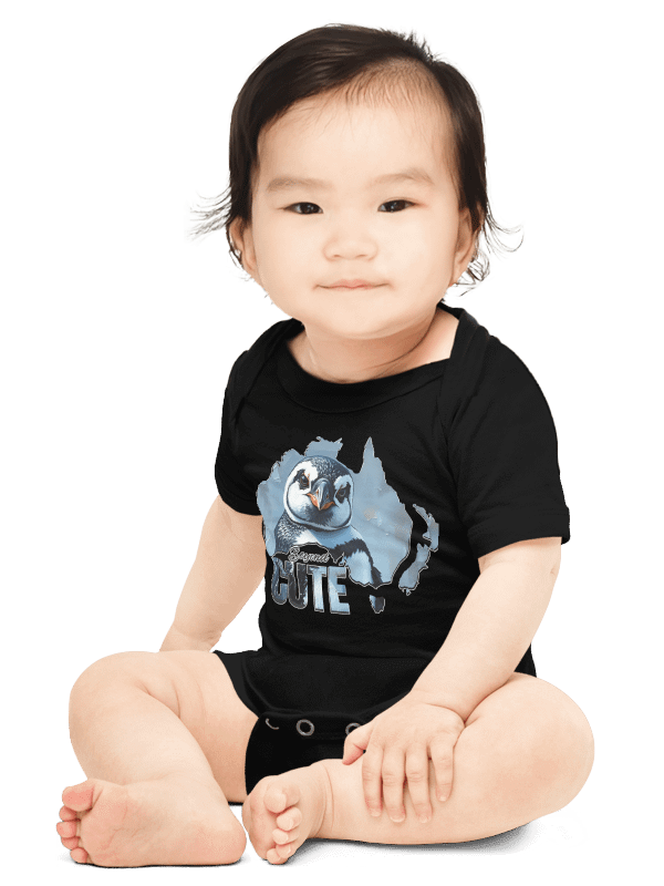 Pondering Penguin: Beyond Cute - Baby Onesie product image (5)