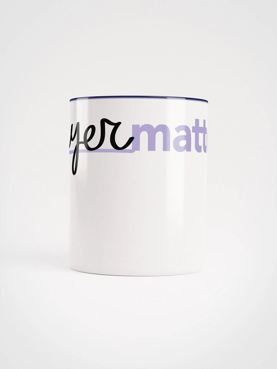 Prayer Matters (Ceramic Mug with Color Inside) product image (2)