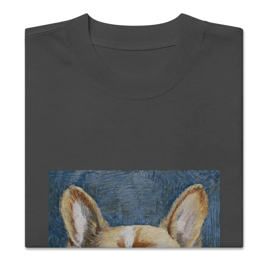 French Bulldog Sunglasses Painting - dogPXL Artistic series Shades Oversized Tee product image (3)