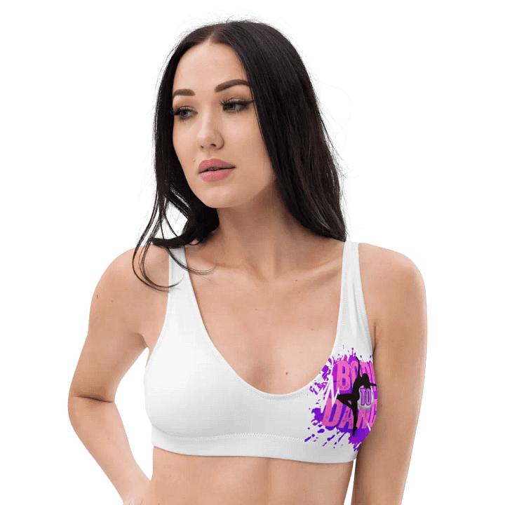 Born to Dance Her Silhouette Vibrant Bikini Top product image (2)