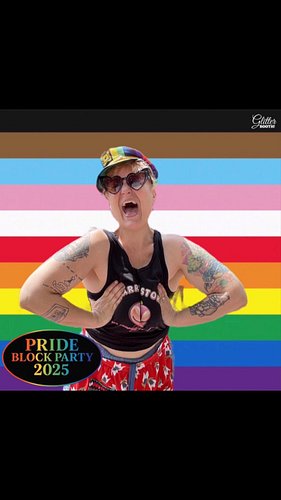 Havin a great day at @theaptlounge for their annual pride party!! Open til 9pm, free block party downtown next to @glitterboo...