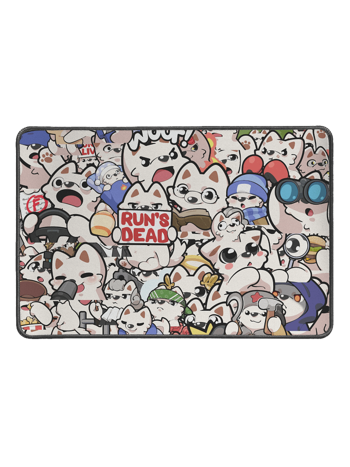 Woofle-Verse Desk Mat product image (1)