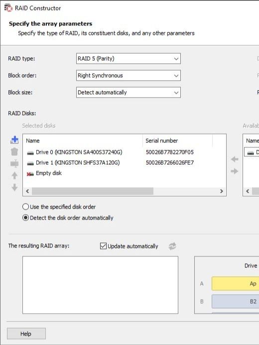 Hetman RAID Recovery - Recover damaged RAID arrays product image (7)