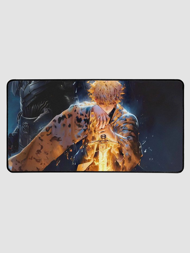 Mouse Mat, Gaming Mouse Pad, Non-Slip Rubber Base, Waterproof Surface, Premium-Textured, Compatible with Laser and Optical Mice product image (1)