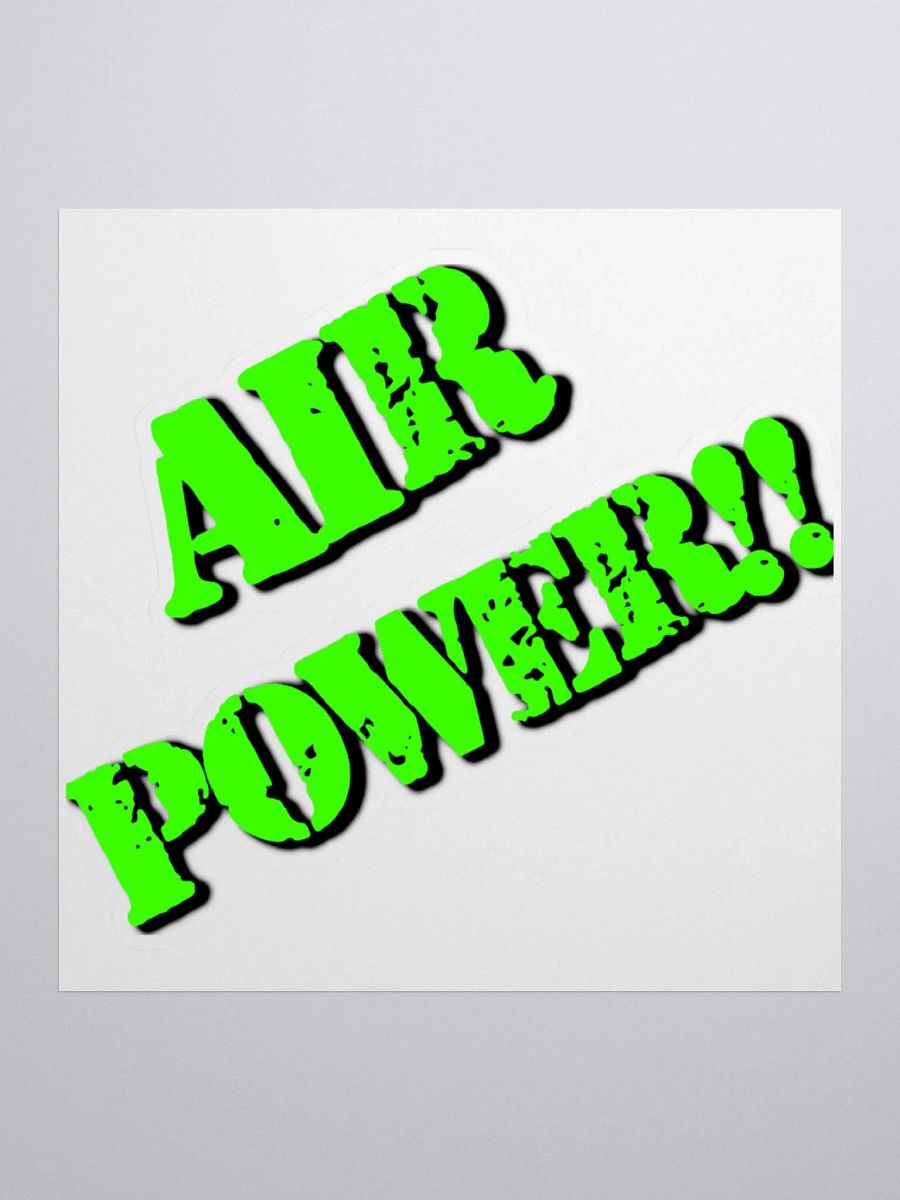 Air Power!! Stickers product image (1)
