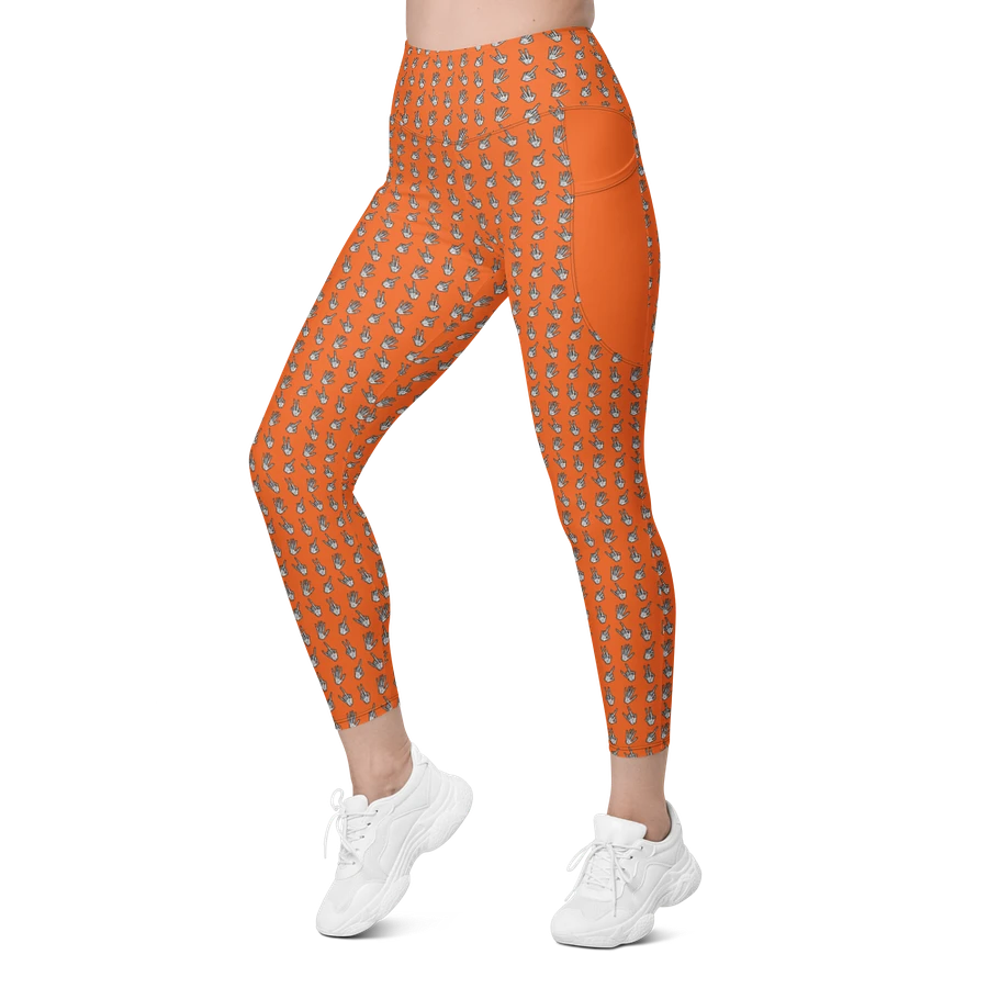 Bone Zone pattern pocket leggings product image (5)