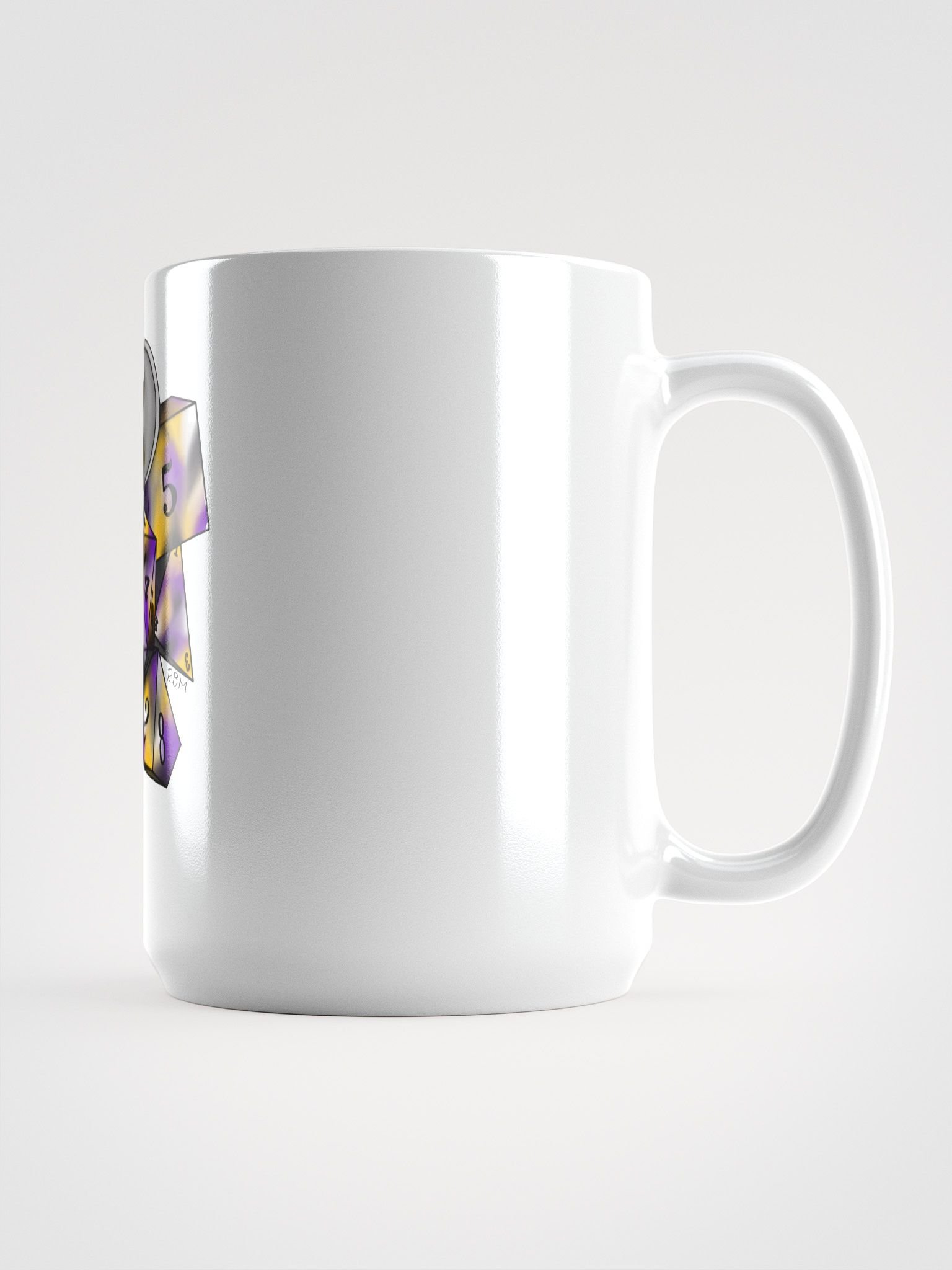 Non Binary Pride Dice Design product image (2)