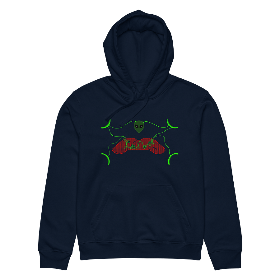 Neon Alien Gaming Controller Hoodie product image (6)