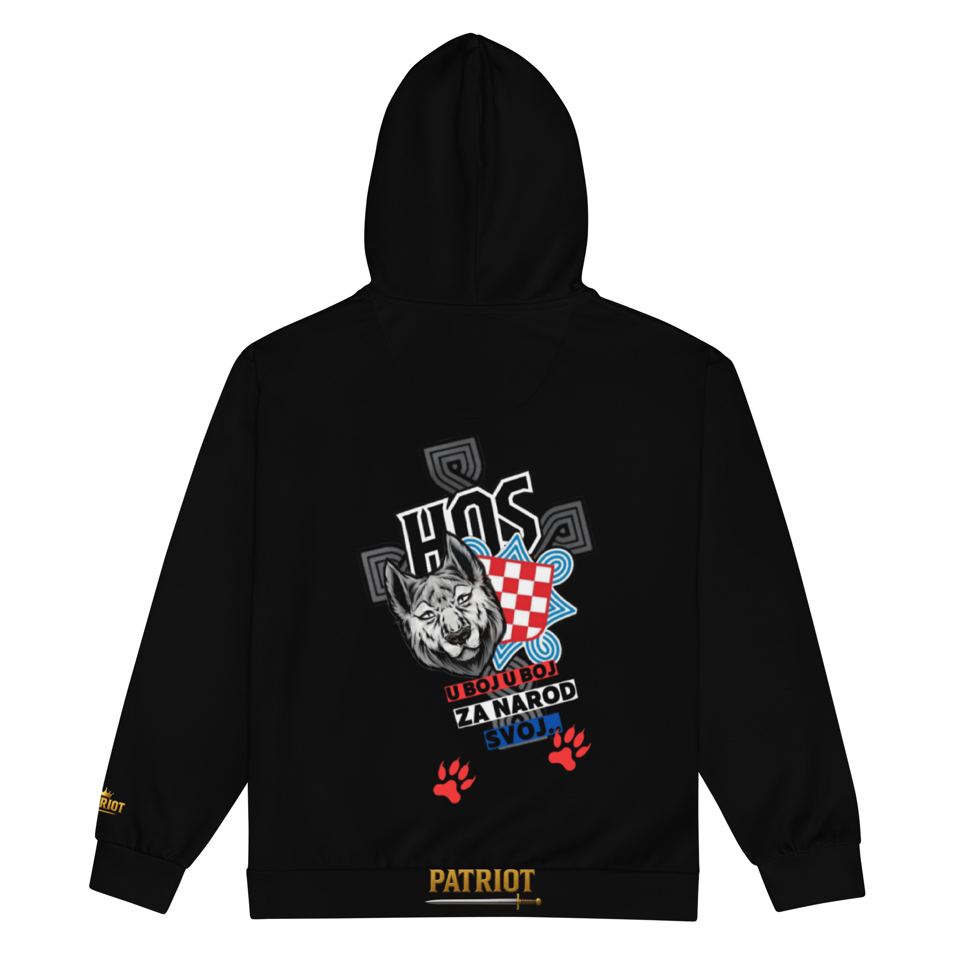 Royal Patriot Crown Zip Hoodie product image (2)