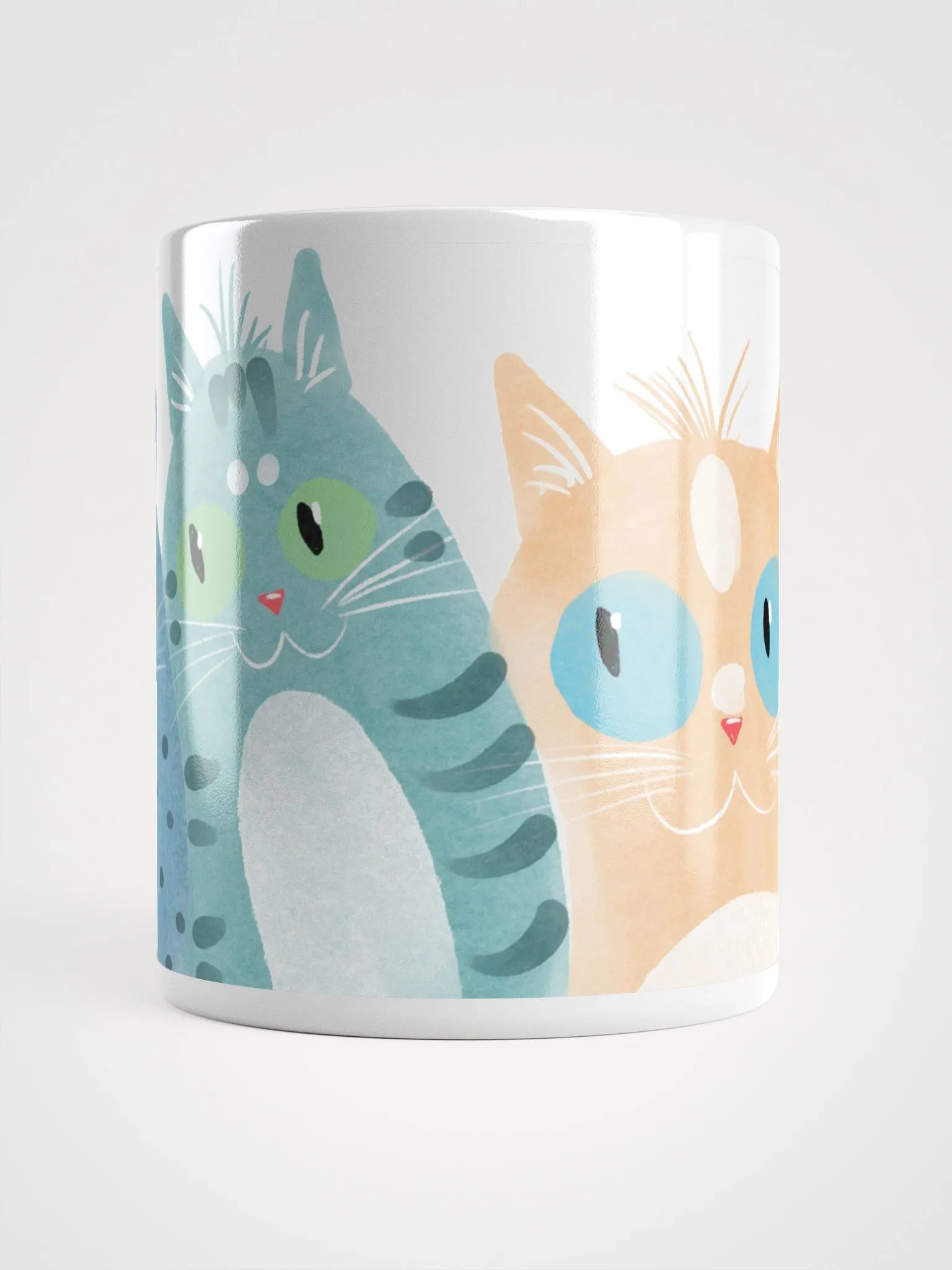 Whimsical Cat Quartet Mug product image (5)