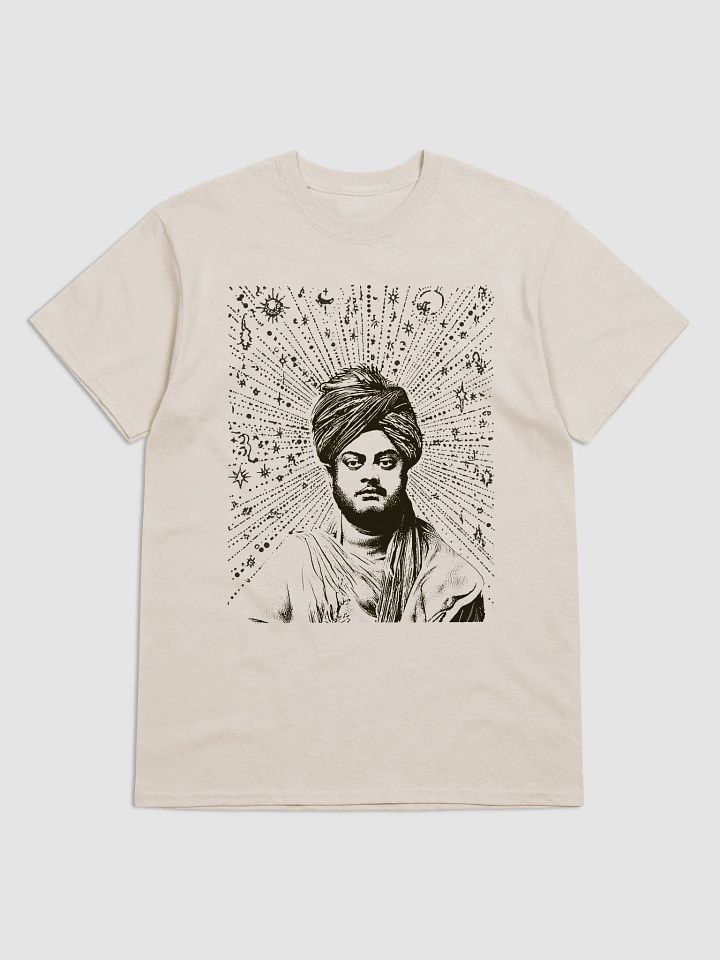 Swami Vivekananda Ornate Turbaned Portrait T-Shirt product image (1)
