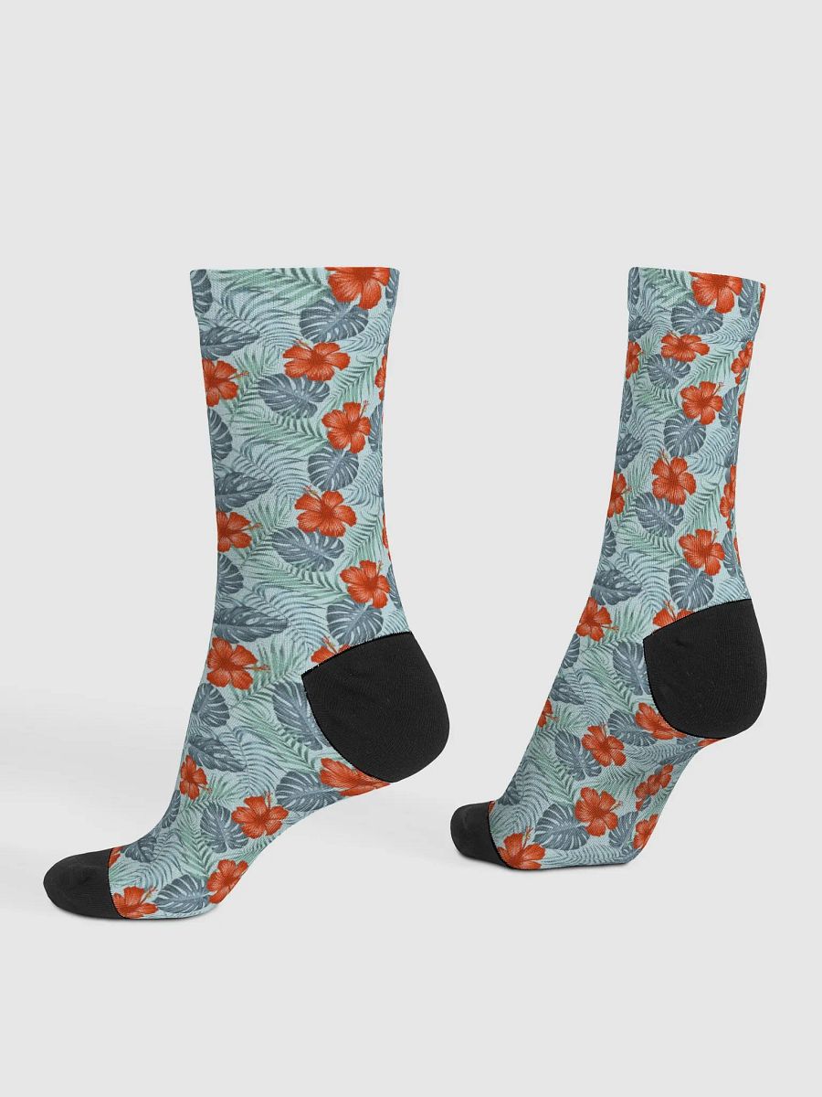 Palm Paradise | Premium Sustainable Crew Socks product image (4)