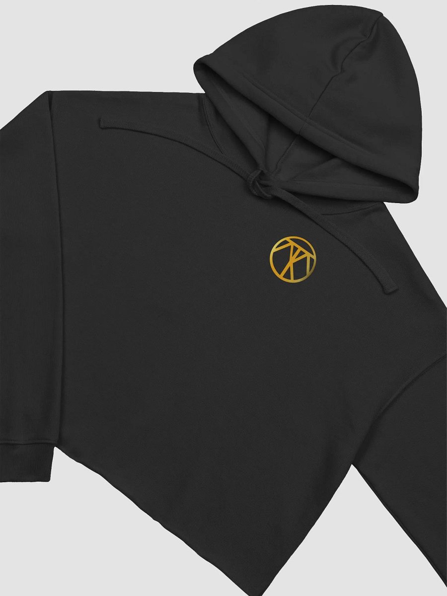 Die Cut Crop Top Hoodie product image (3)