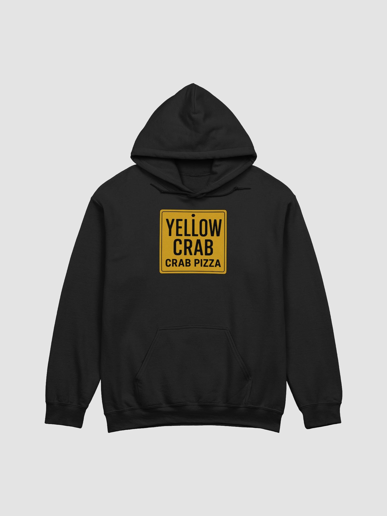 Yellow Crab Crab Pizza Classic Hoodie product image (2)