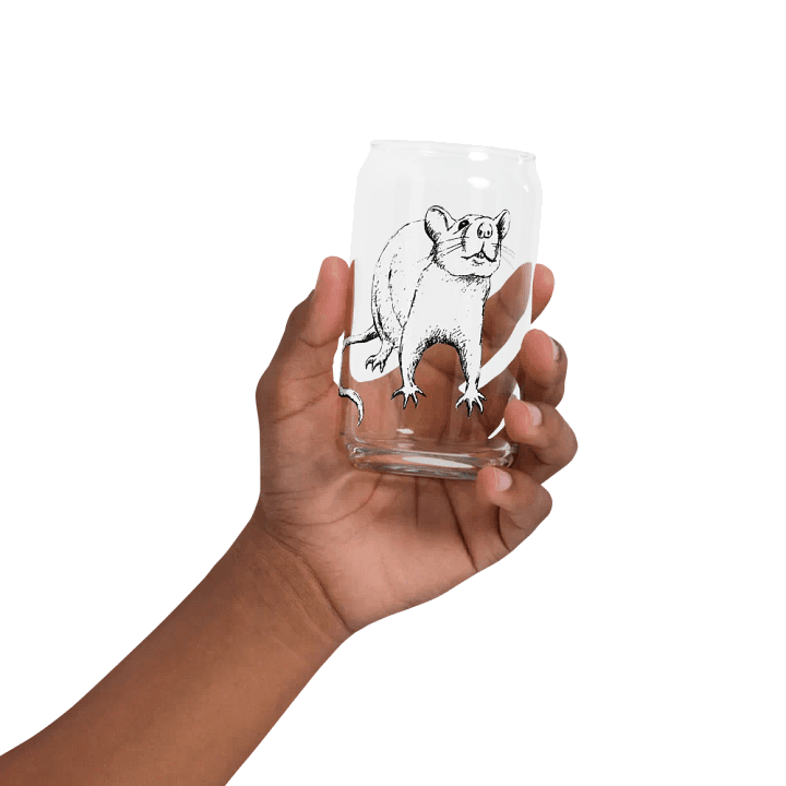 Hint of rat glass product image (2)