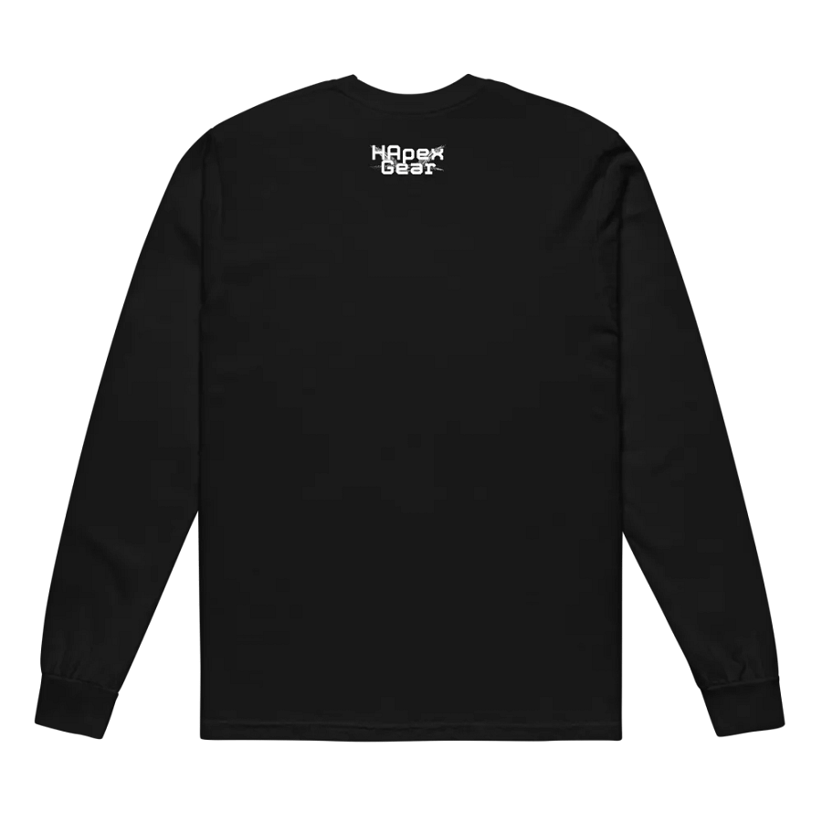 Unisex Garment-Dyed Heavyweight Long Sleeve Shirt - Embroidered - Mr I'm Not Important product image (5)