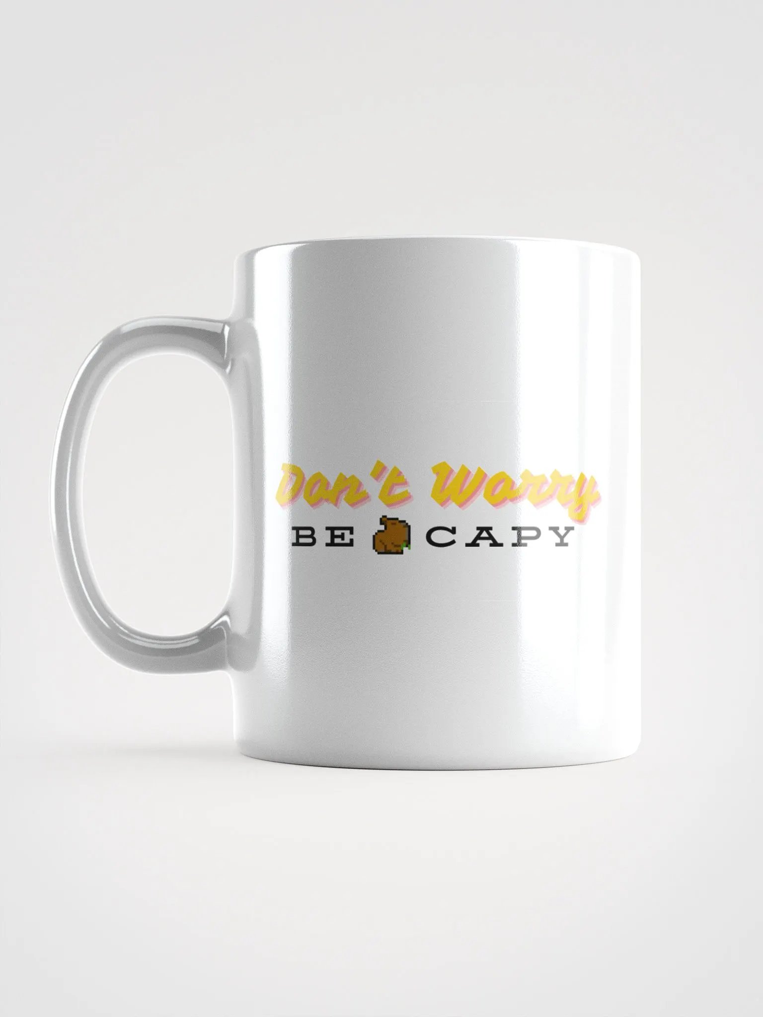 Don't Worry Be Capy Mug product image (17)