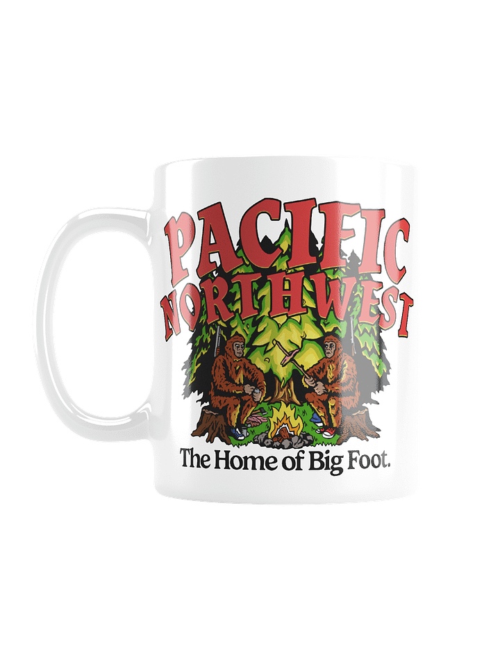 The Home of Big Foot - White Mug product image (1)