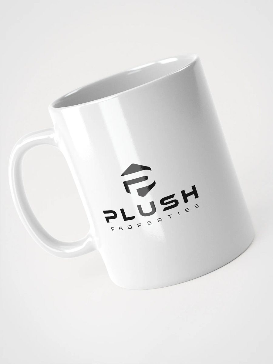 Plush White Glossy Mug product image (1)