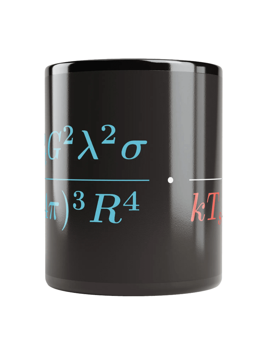 Radar Signal-to-Noise Ratio Mug product image (3)