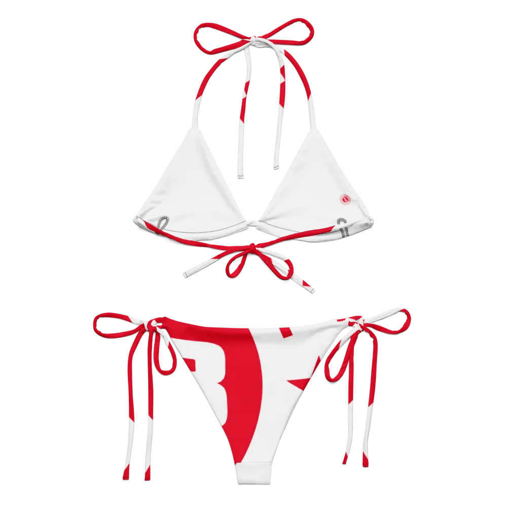 IFBNewsfeed.Org's All-Over Print Recycled String Bikini product image (2)