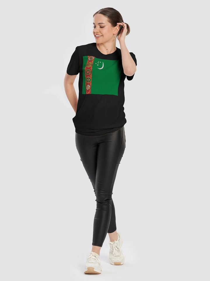 Graphic Grove Unisex Turkmenistan Flag Patriotic T-Shirt - Cotton product image (2)
