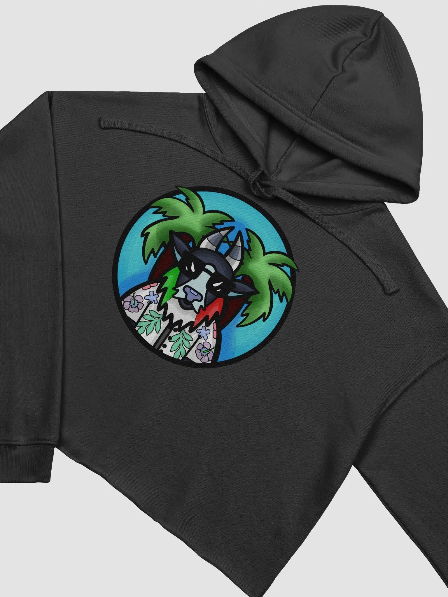 Goat Islanders Cropped Hoodie product image (11)