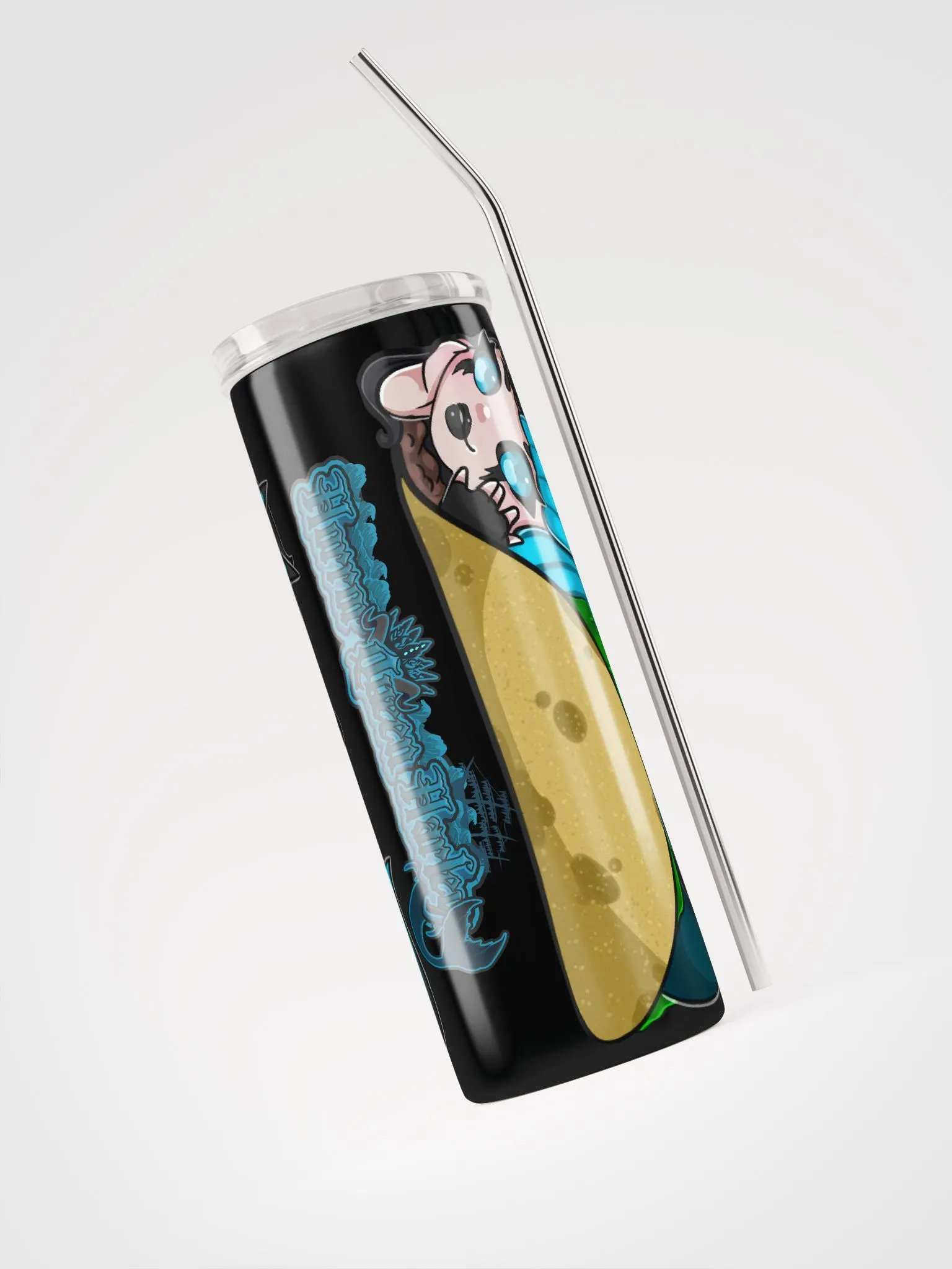 Fish Taco Tumbler Stainless Steel Tumbler product image (3)