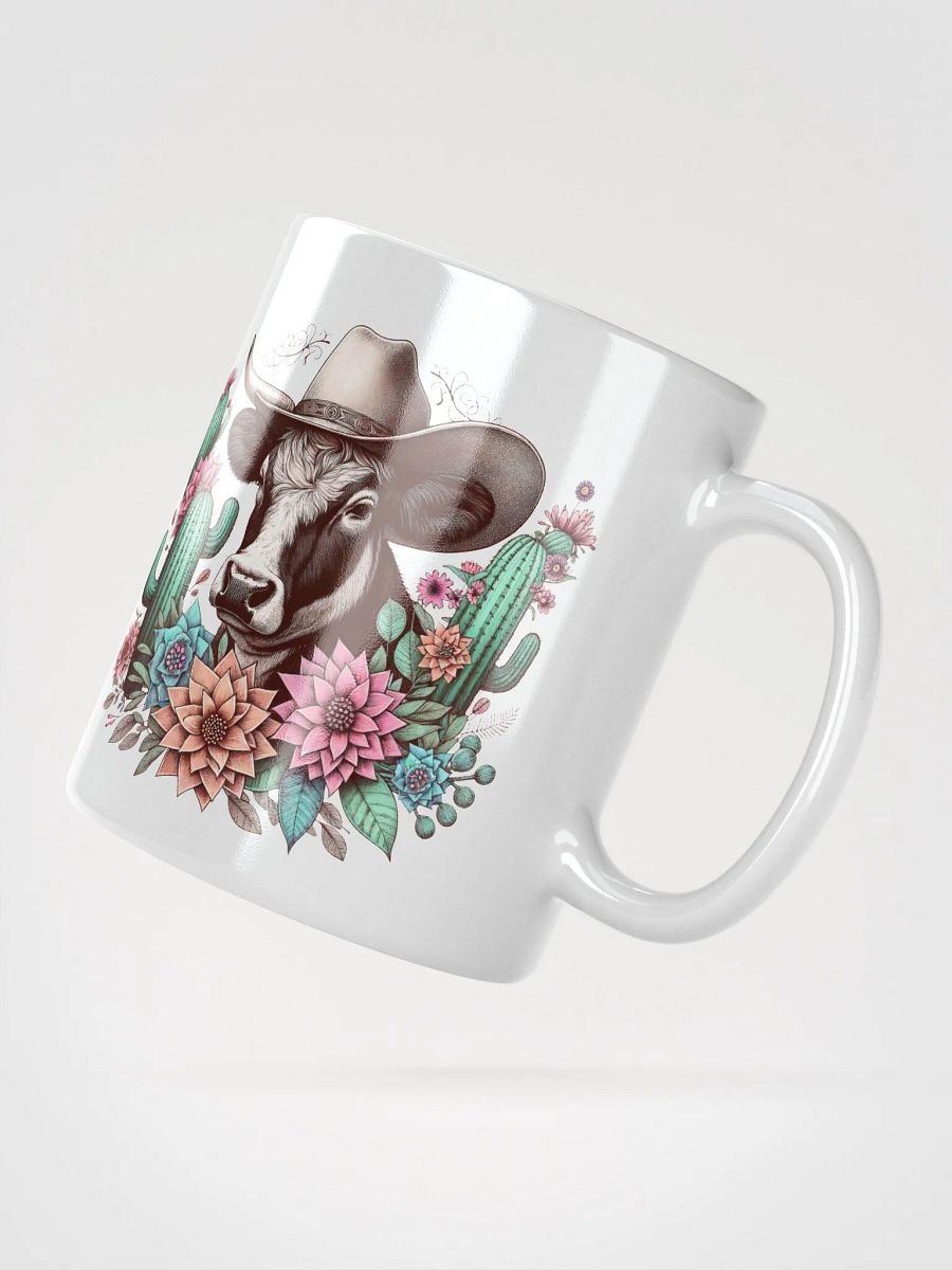 Cow-Girl Floral Mug product image (6)