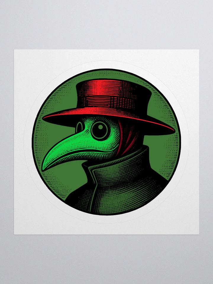 Plague sticker product image (3)