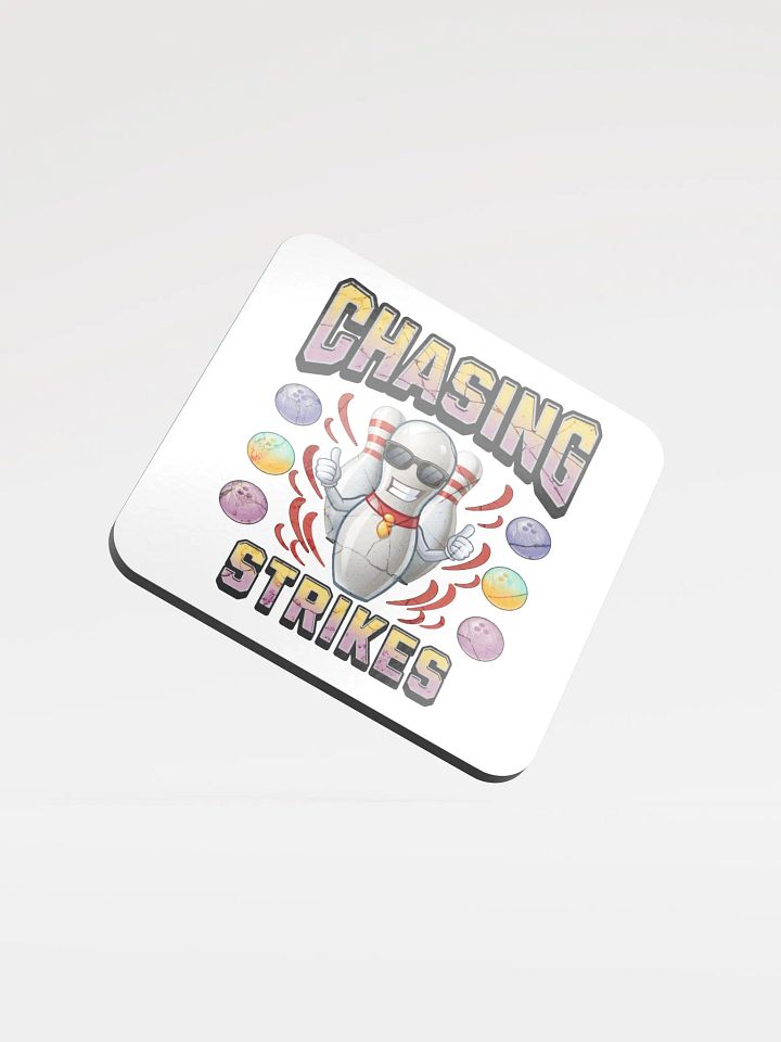 Chasing Strikes Bowling Pin Thumbs Up Coaster Set product image (1)