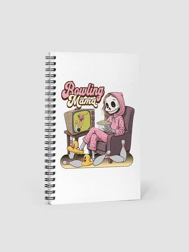 TV Bowling Mama Spiral Notebook product image (2)